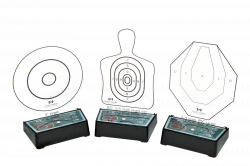 What is the max distance the IMTTS targets can be from each other; can they be in separate rooms or need line of sight?