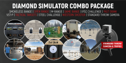 Diamond Smokeless Range ® Simulator Combo Package (with Standard Throw Camera) Questions & Answers